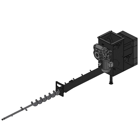 Механизм подачи для ZOTA ROBOT 250 (2 шнека)