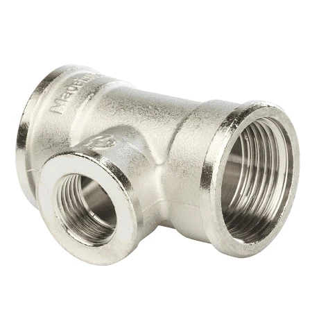Тройник никель переходной вн.р. 3/4"х1/2"х3/4"