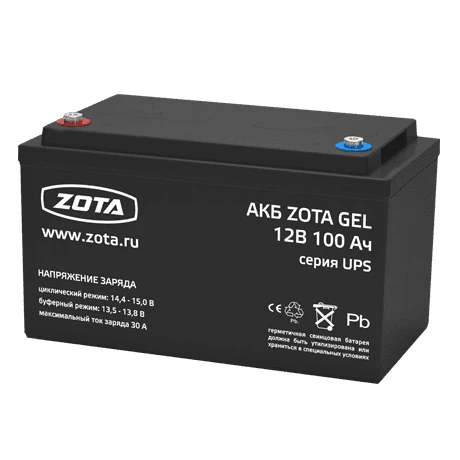 Аккумулятор ZOTA GEL 100-12