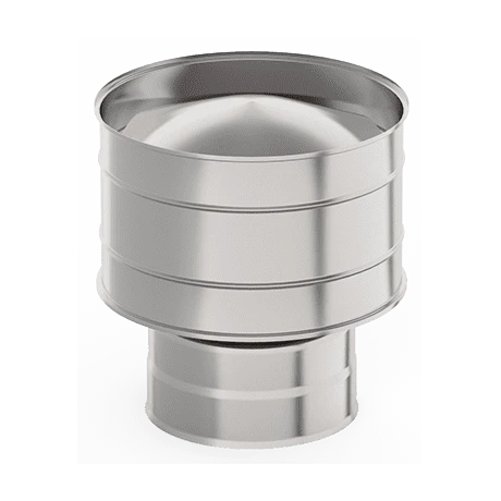 Оголовок с дефлектором Ø150/250 AISI439/439 0,5/0,5мм