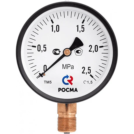 Манометр ТМ-310Р 1/4" 10 бар радиальный