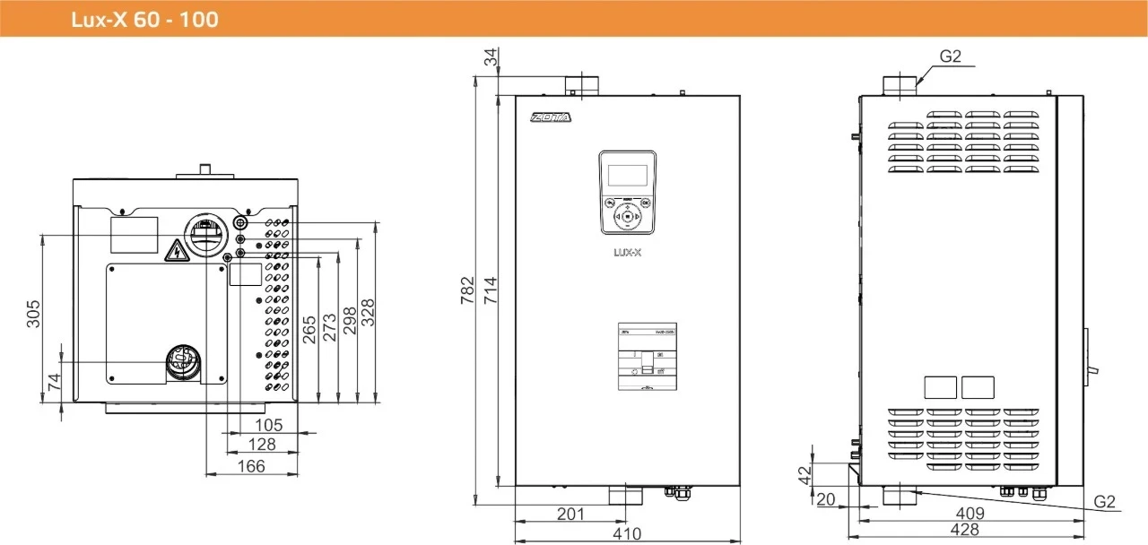 Электрокотел ZOTA Lux-X 72