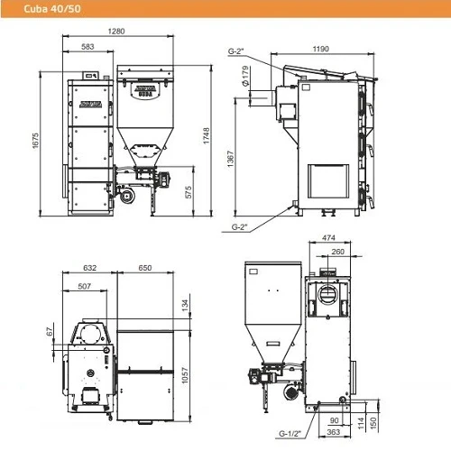 Котел автоматический Zota Twist Plus 40 кВт
