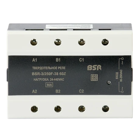 Реле твердотельное BSR-3/250F-38 60Z
