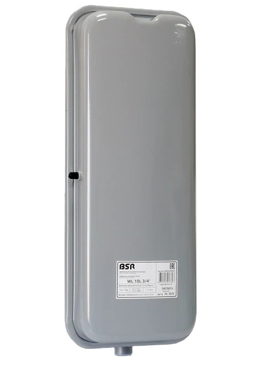 Расширительный бак BSR WL10L, 3/4" (плоский прямоугольный)