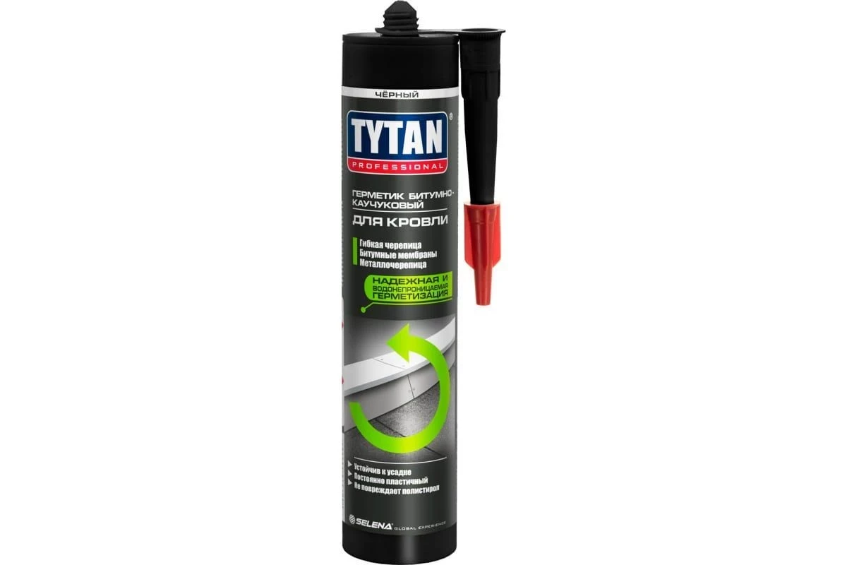 Герметик битумно-каучуковый для кровли Tytan Professional 310 мл