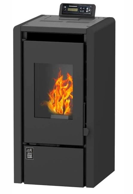 Пеллетный камин  A9H20 black 9кВт WIFI