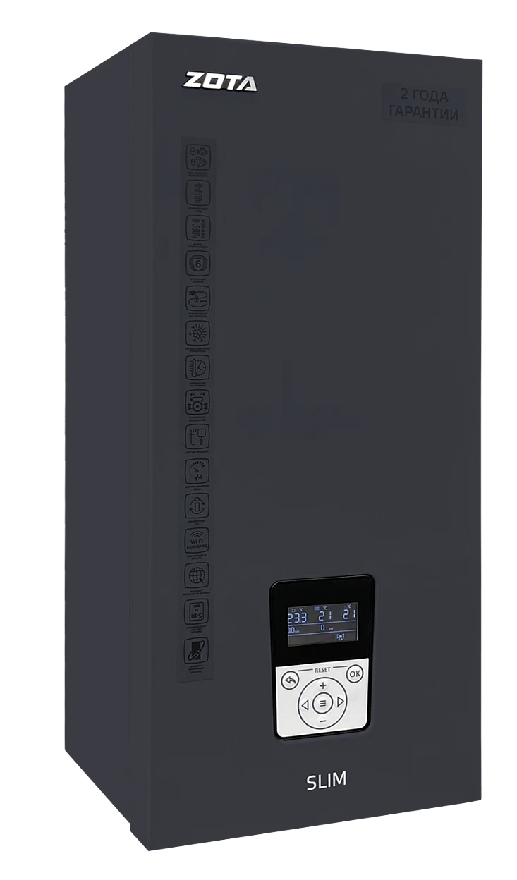 Электрокотел ZOTA MK-X SLIM -9 Grey