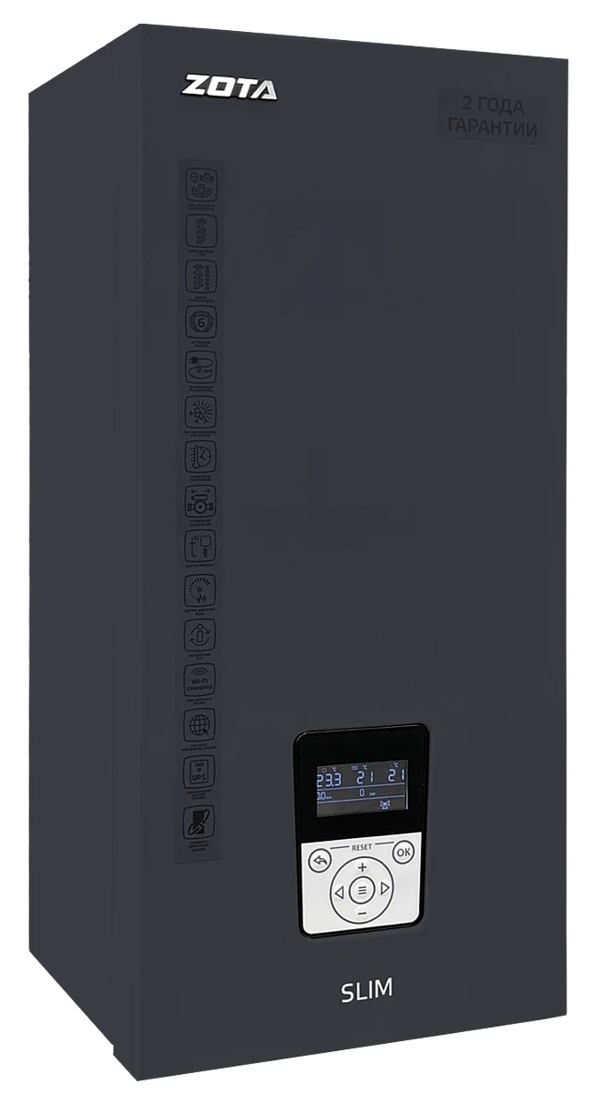 Электрокотел ZOTA MK-X SLIM-12 Grey