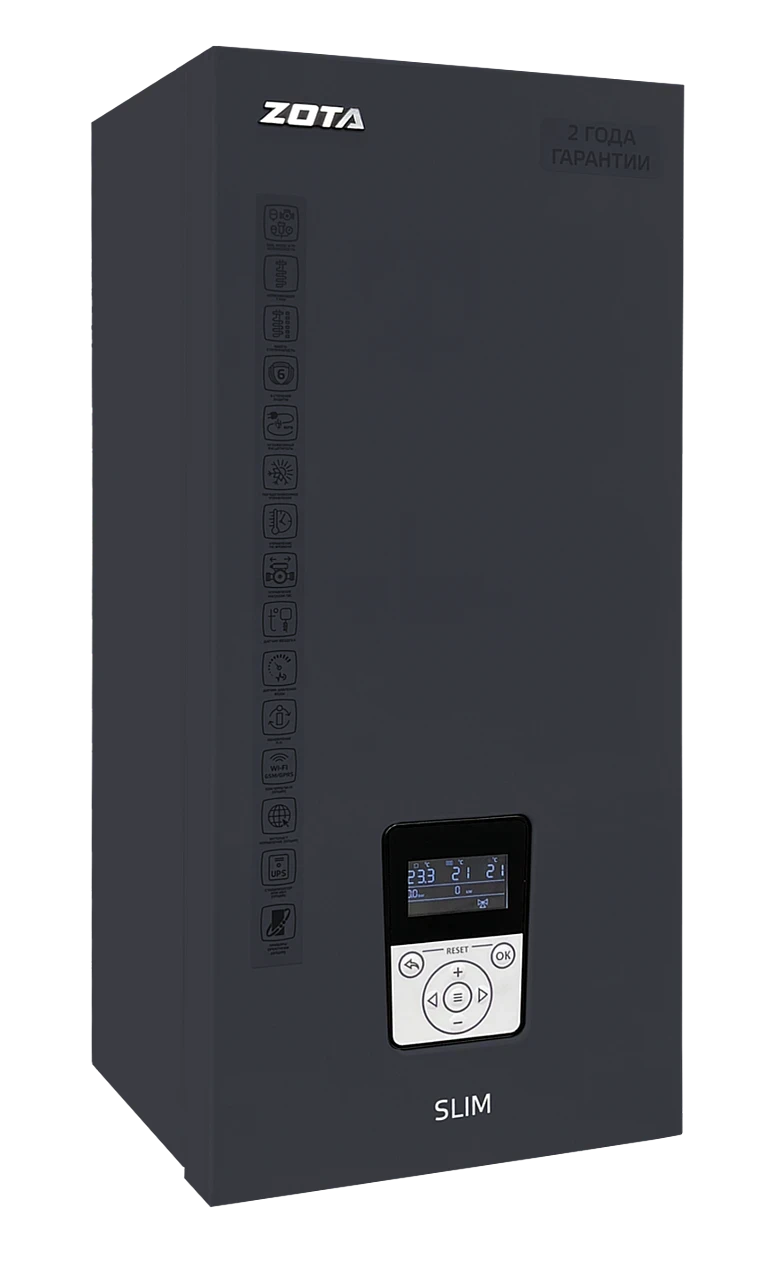 Электрокотел ZOTA MK-X SLIM-12 Grey