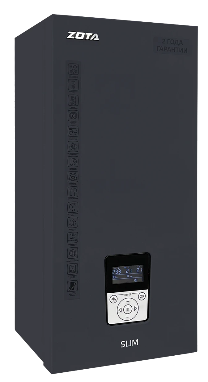 Электрокотел ZOTA MK-X SLIM-15 Grey