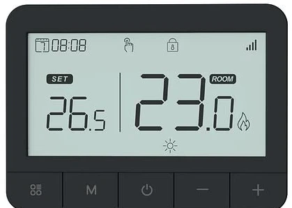 Термостат  комнатный беспроводной ZOTA ZT-84W Wi-Fi OT+
