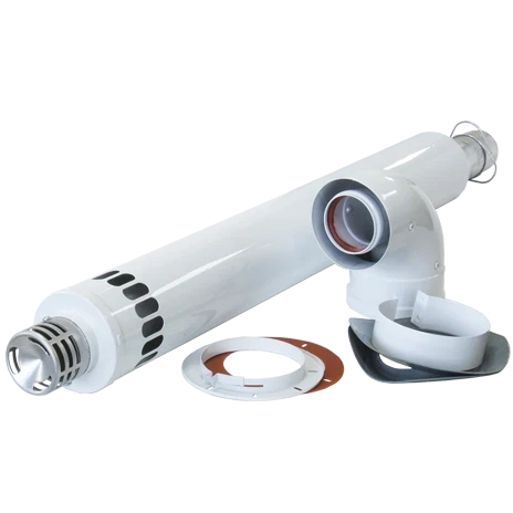 Комплект коаксиального дымохода ZOTA Ø 60/100, 1000мм