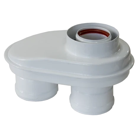 Адаптер для раздельной системы дымохода ZOTA Ø 80/80