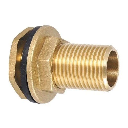 Штуцер латунный для бака 1/2" TIM