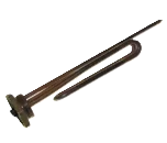 ТЭН к бойлеру RCT 2,0 кВт с прокладкой, резьба 11/4, Италия