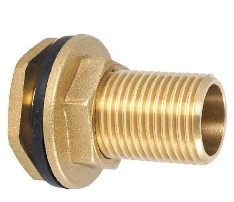 Штуцер латунный для бака 1/2" TIM