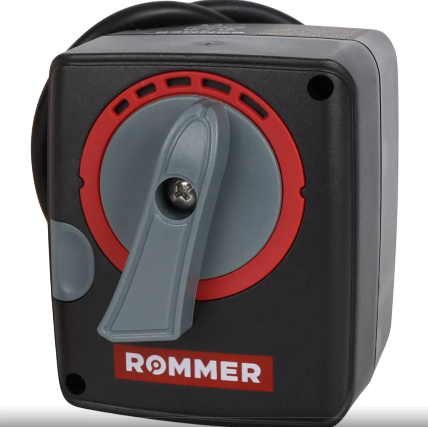 Сервопривод ROMMER 230V, 120s, 6Nm