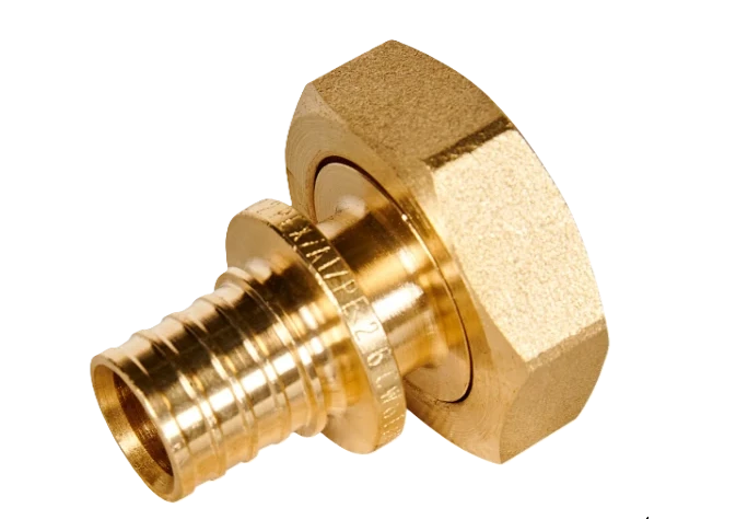 Переходник аксиальный с накидной гайкой ROMMER 20х3/4" евроконус