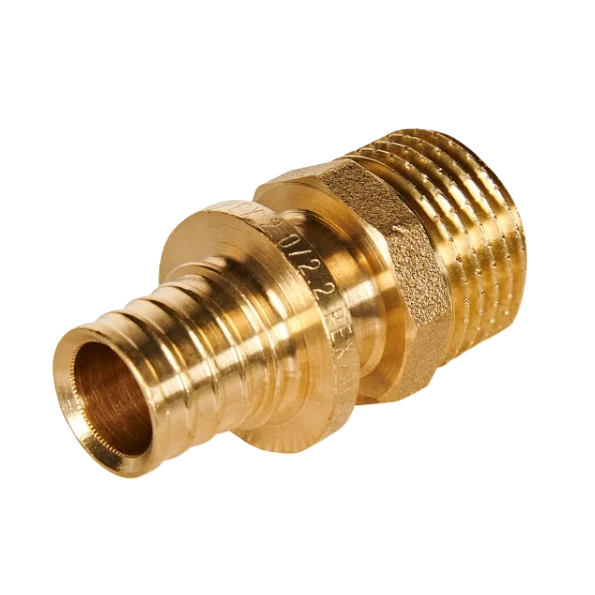 Переходник аксиальный с наружной резьбой ROMMER 20х1/2"