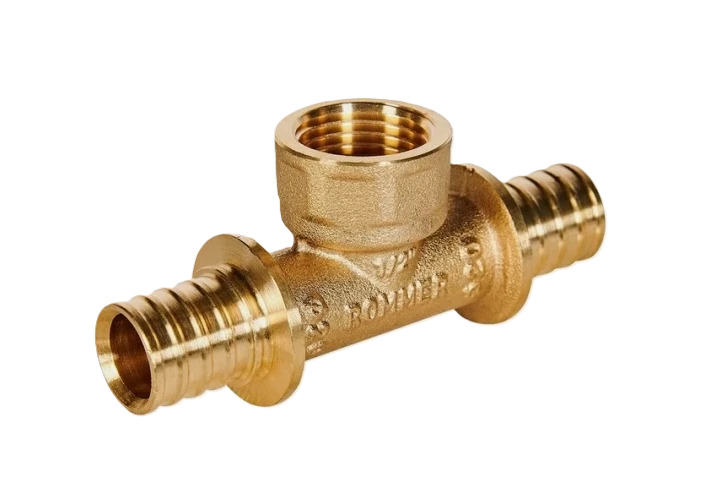 Тройник аксиальный с внутренней резьбой ROMMER 20x1/2"x20