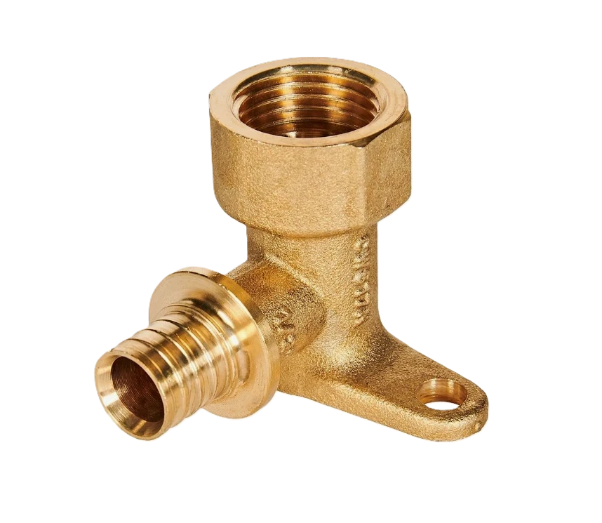 Угольник аксиальный настенный с креплением ROMMER 20х3/4"