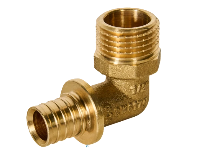 Угольник-переходник аксиальный с наружной резьбой ROMMER 16х1/2"