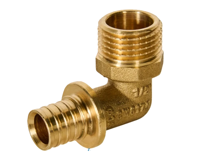 Угольник-переходник аксиальный с наружной резьбой ROMMER 25x3/4"