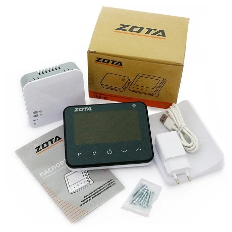 Термостат  комнатный беспроводной ZOTA ZT-20W Wi-Fi