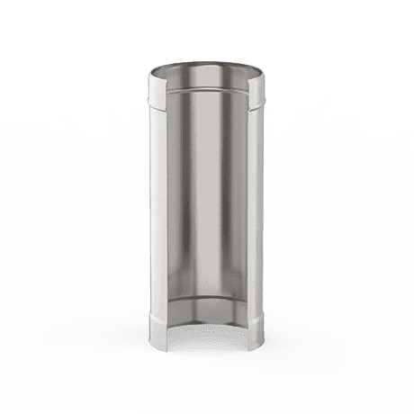 Труба дымовая Ø120 L=0,5м AISI439 1,0мм